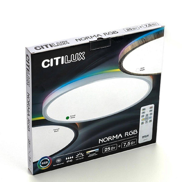 Светильник потолочный CITILUX NORMA CL749320