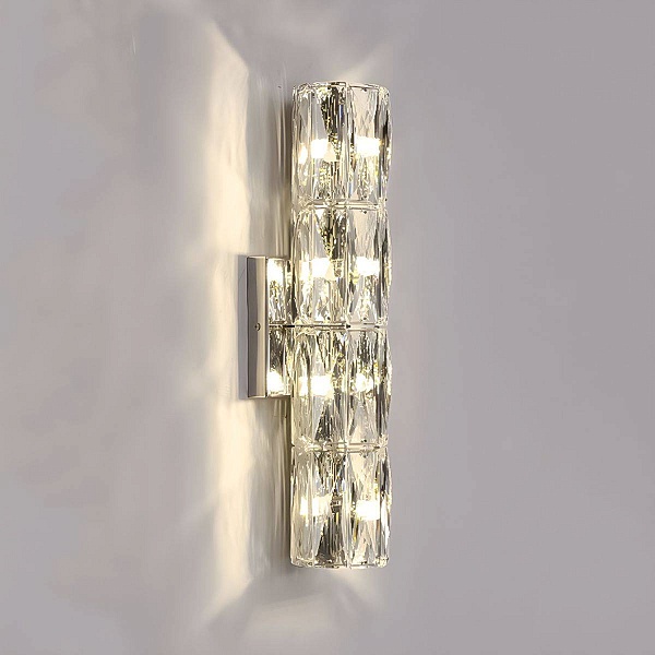 Бра DELIGHT COLLECTION WALL LAMP A06W/4 silver/clear