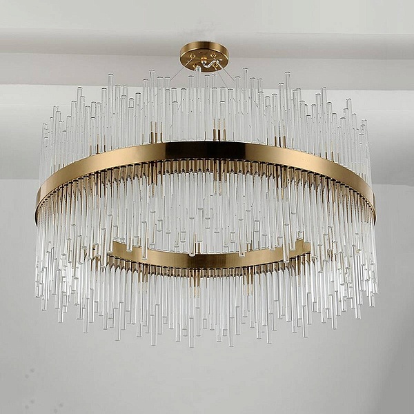 Люстра подвесная DELIGHT COLLECTION KR1209 KR1209P-12 brass