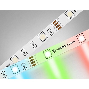 Лента LED 7,2 W/m 12V IP20 5050/30 RGB 10mm (5м) GS2201 AMBRELLA LIGHT