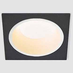 Светильник встраиваемый ITALLINE IT08-8013 IT08-8013 white 3000K + IT08-8014 black