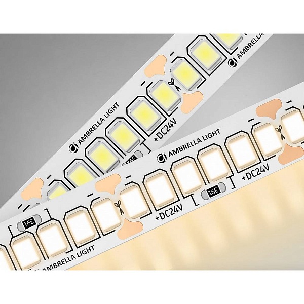 Лента LED 18 W/m 24V IP20 2835/240 3000K 10mm (5м) GS3301 AMBRELLA LIGHT