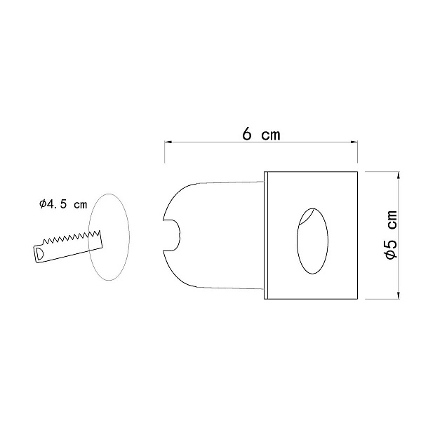 Светильник уличный встраиваемый ARTE LAMP PIAZZA A3402IN-1WH