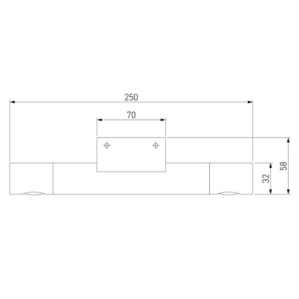 Бра EUROSVET TYBEE 40161 LED латунь a063049