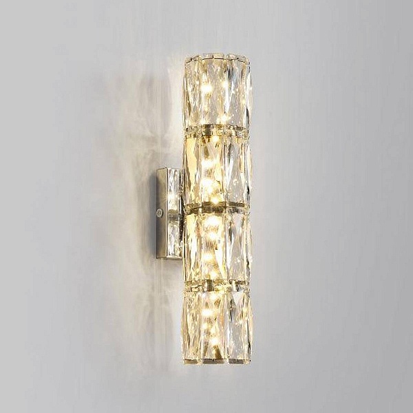 Бра DELIGHT COLLECTION WALL LAMP A06W/4 silver/clear