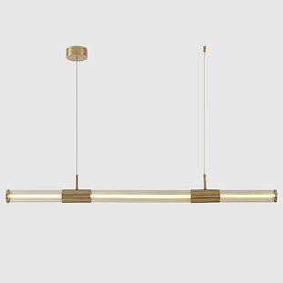 Подвес CRYSTAL LUX LINEUP LINEUP SP24W LED BRASS