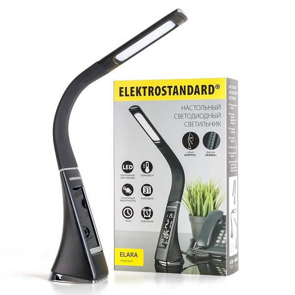 Настольная лампа ELEKTROSTANDARD Elara черный (TL90220) a037526