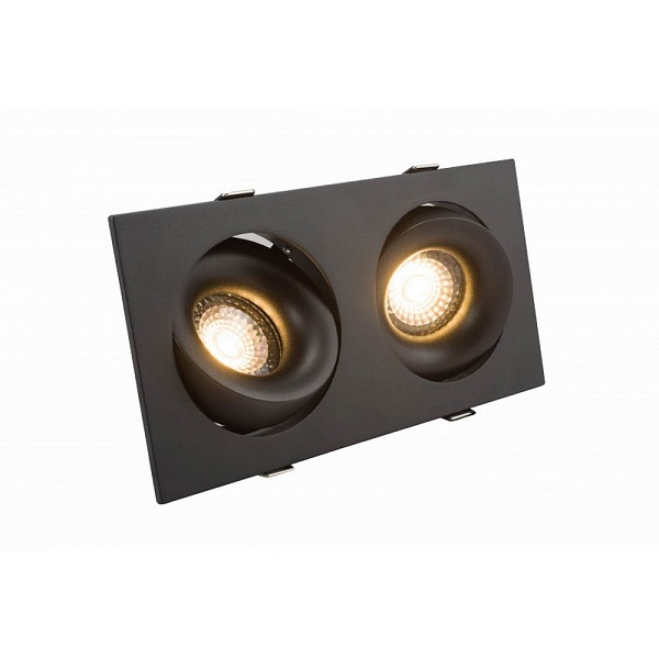 Светильник встраиваемый DENKIRS ROTO DK2122-BK