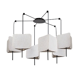 Люстра подвесная ARTE LAMP TRIXIE A7084SP-6BK