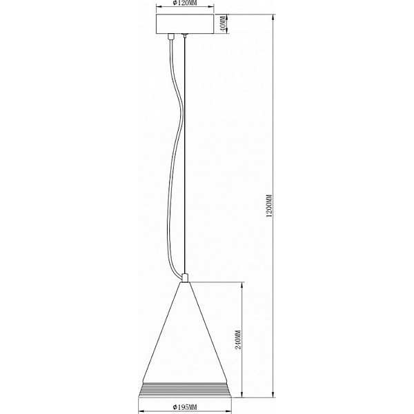 Подвес MODERLI LIBRE V2860-1PL