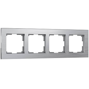 Рамка 4-пост, ALUMINIUM, металл, алюминий, W0041706, WERKEL