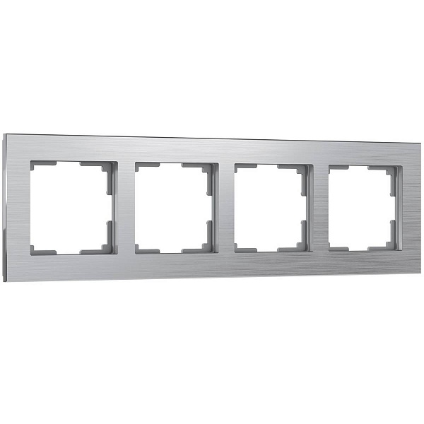 Рамка 4-пост, ALUMINIUM, металл, алюминий, W0041706, WERKEL