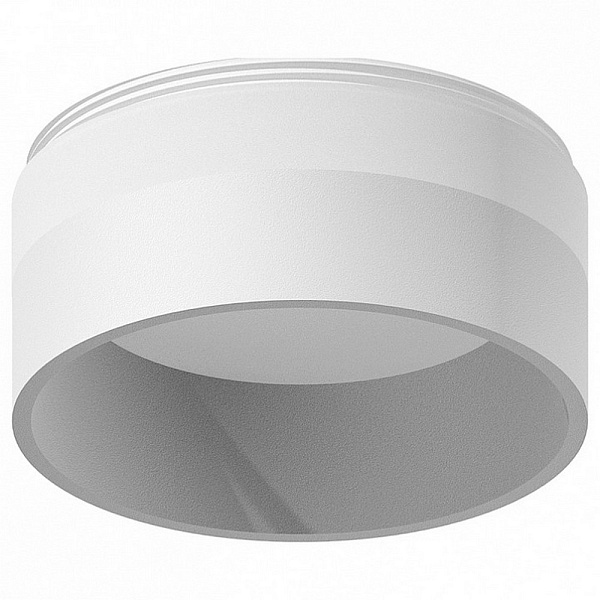Рамка AMBRELLA LIGHT DIY SPOT 1 N6228 SWH/FR белый песок/белый матовый D60*H40mm Out25mm MR16