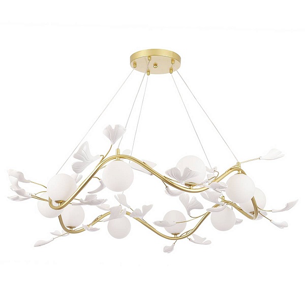 Люстра подвесная CRYSTAL LUX COLIBRI SP10 GOLD