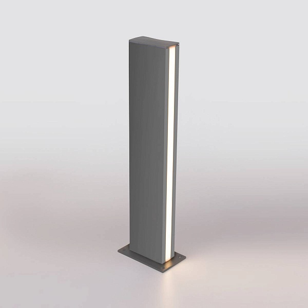 Светильник уличный столб низкий ELEKTROSTANDARD FLAT 1538 TECHNO LED серый a053317