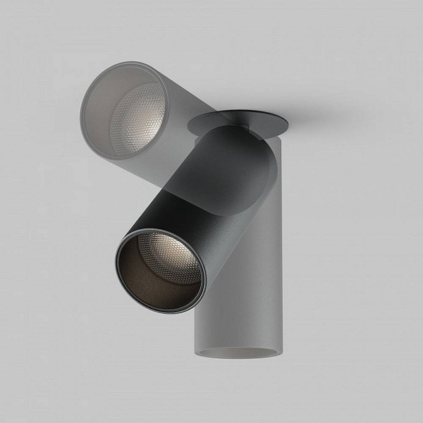 Светильник встраиваемый MAYTONI FOCUS LED C053CL-L12W4K-W-B