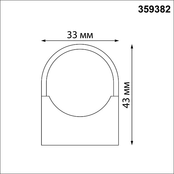 Крепеж NOVOTECH GLAT 359382