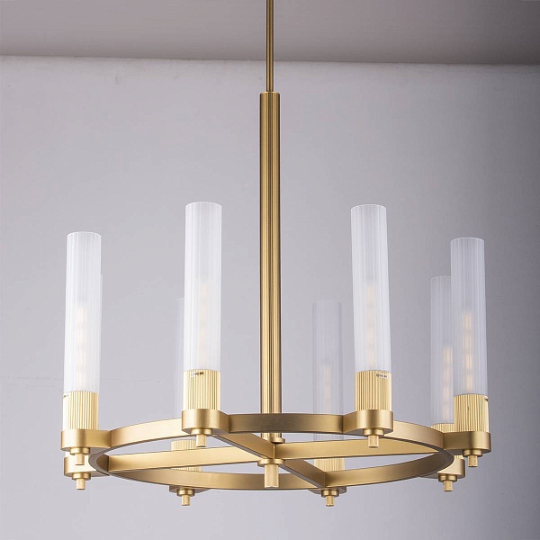 Люстра подвесная DELIGHT COLLECTION MD2314 MD2314-8A antique brass