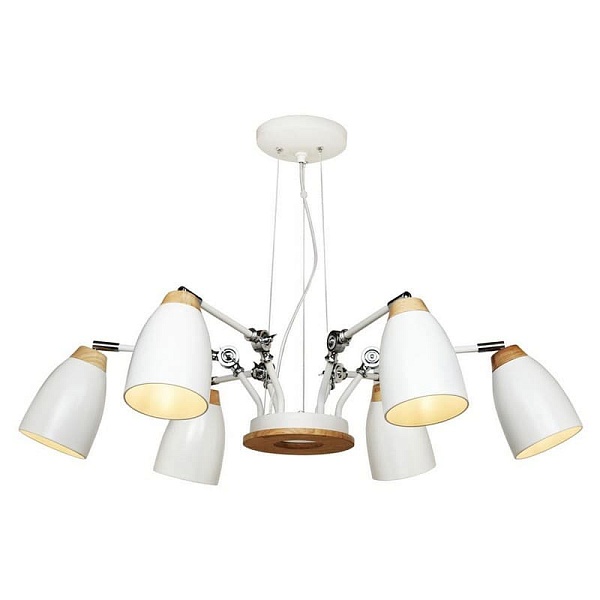 Люстра подвесная LOFT IT RESTOR WHITE Loft4402/6Wh