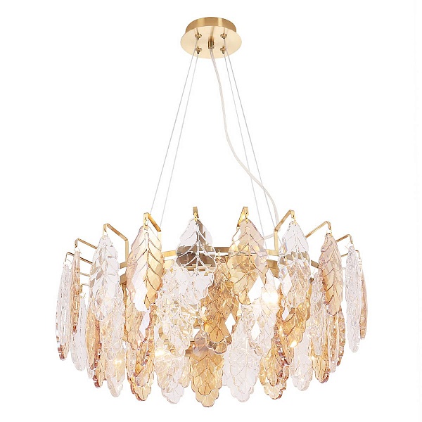 Люстра подвесная CRYSTAL LUX TREVI SP6 BRASS
