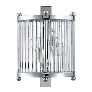 Бра CRYSTAL LUX TADEO Tadeo AP2 Chrome/Transparente