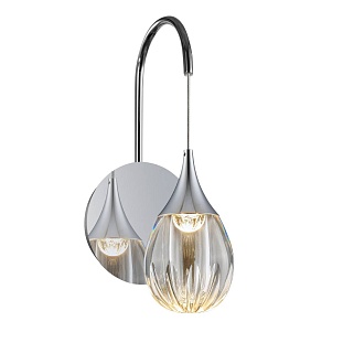 Бра DELIGHT COLLECTION STILLA MB24001004-1A chrome/clear
