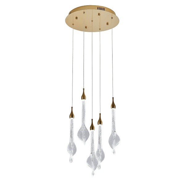 Подвес DELIGHT COLLECTION OD2433 OD2433-5 gold/clear