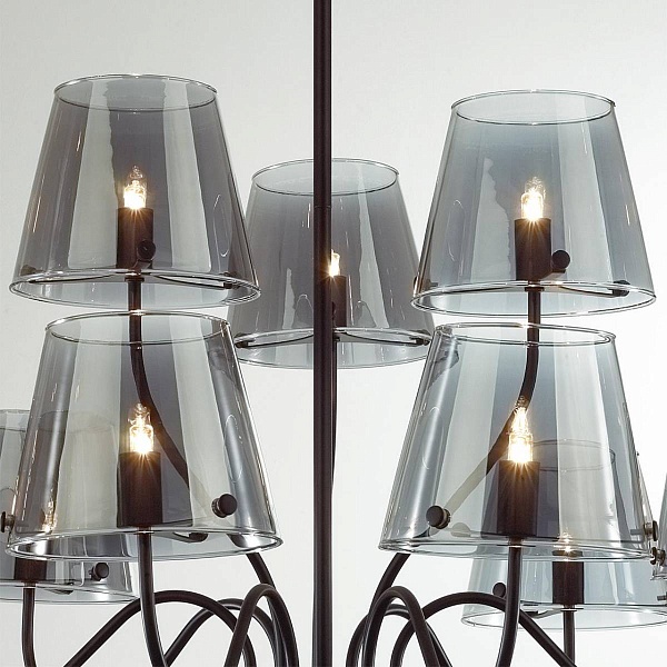 Люстра подвесная LUMION SMOKY 6570/9C