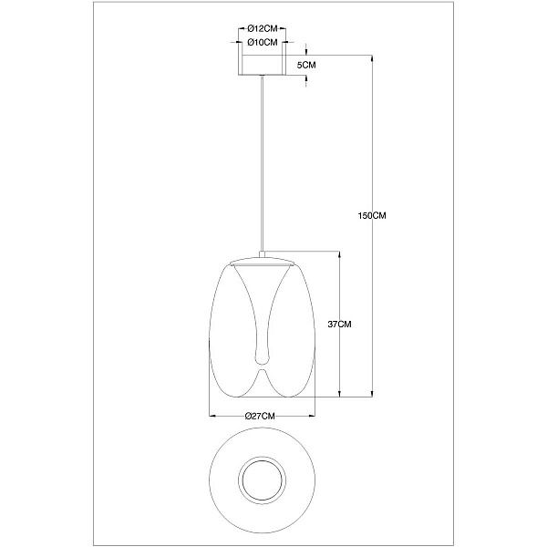 Подвес DIVINARE CAMPO 5874/09 SP-15