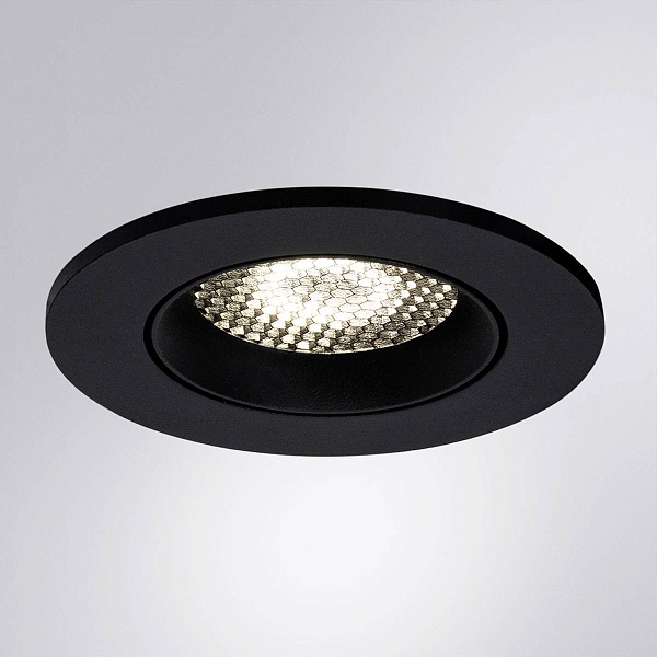 Светильник встраиваемый ARTE LAMP FUJI A2865PL-1BK