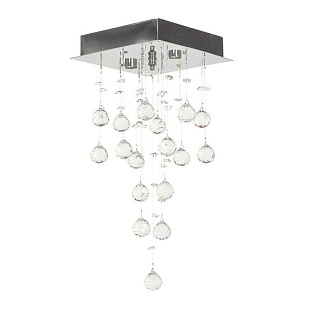 Люстра потолочная ARTI LAMPADARI FLUSSO NICKEL Flusso H 1.4.20.615 N