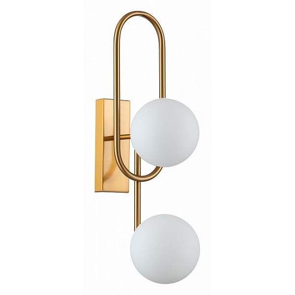 Бра INDIGO OPACO 11015/2W Brass