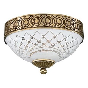 Светильник потолочный RECCAGNI ANGELO Bronze 7012 PL 7012/2