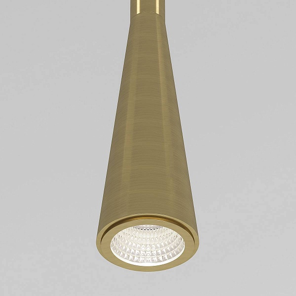 Подвес ELEKTROSTANDARD VIST 50312 LED 7W 4000K латунь a068612