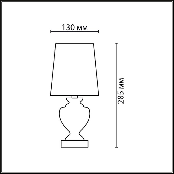Настольная лампа LUMION CLASSI 8164/1T