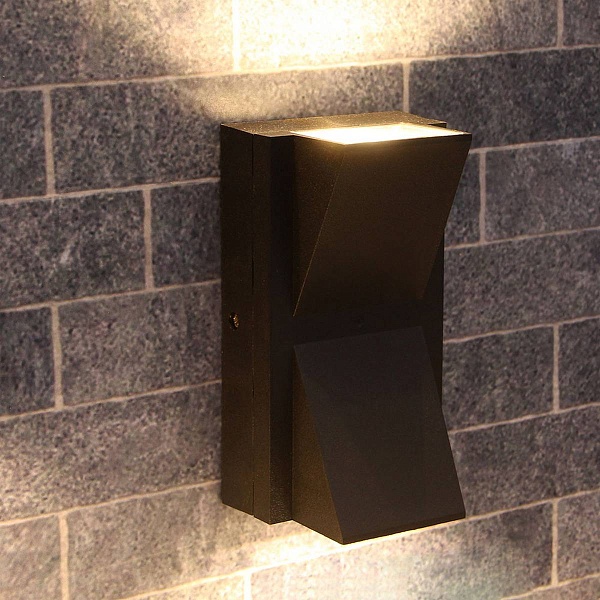 Светильник уличный настенный ARTE LAMP GUNTER A6306AL-2BK