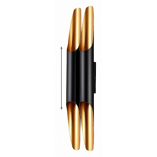 Бра CRYSTAL LUX CLT 332W4-V2 BL-GO