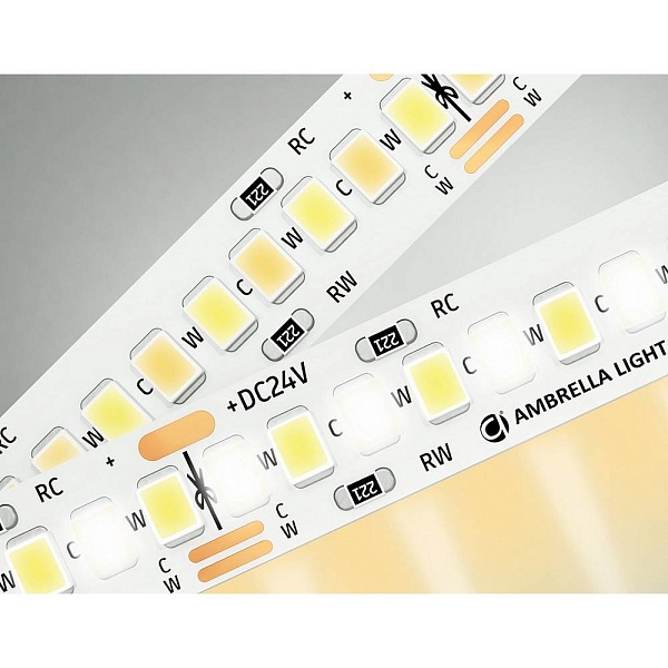 Лента LED 18 W/m 24V IP20 2835/240 3000-6500K 10mm (5м) GS4151 AMBRELLA LIGHT