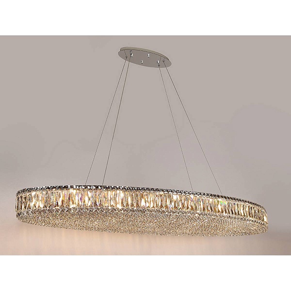 Люстра подвесная NEWPORT VALENCIA 8458+14/S chrome