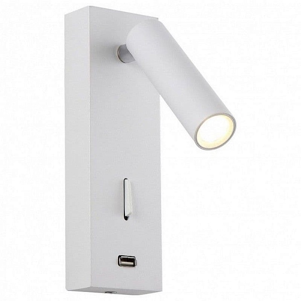 Бра CRYSTAL LUX CLT 210 CLT 210W USB WH