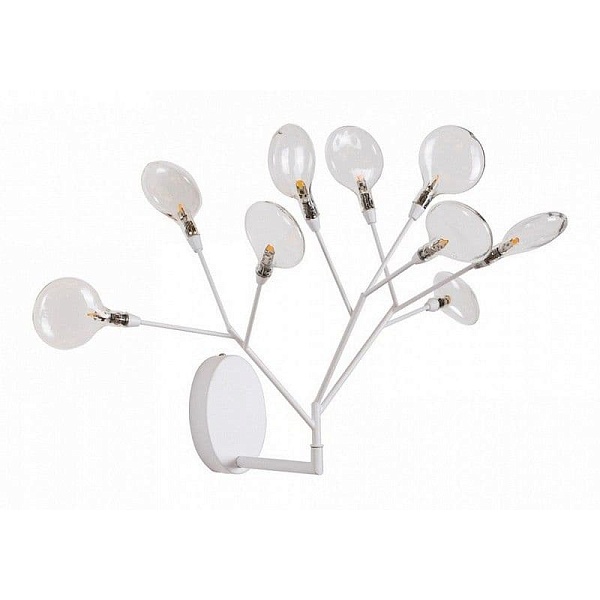 Бра CRYSTAL LUX EVITA EVITA AP9 WHITE/TRANSPARENT