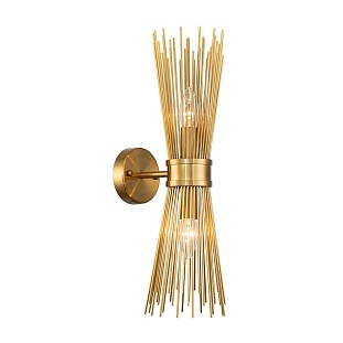 Бра DELIGHT COLLECTION ROMEO KM1239W-2 brass