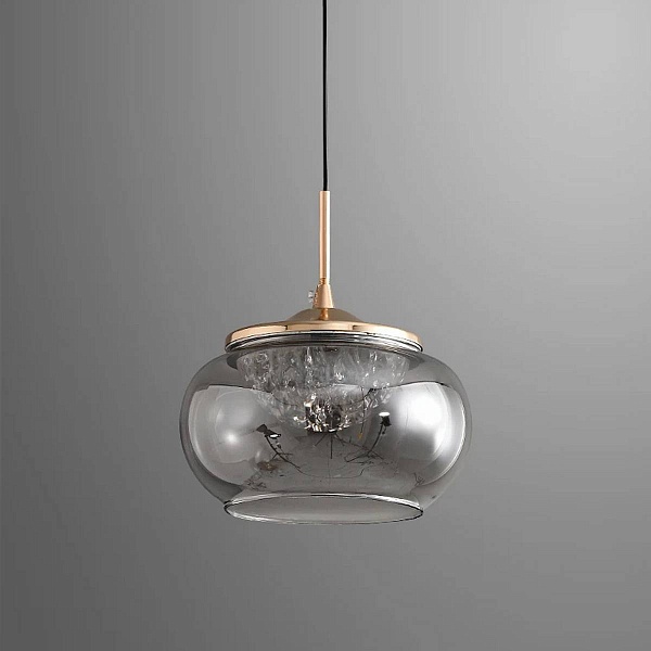 Подвес DELIGHT COLLECTION MT9128 MT9128-1H gold/smoke