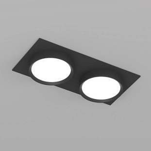 Светильник встраиваемый DENKIRS FLAT DK2092-BK