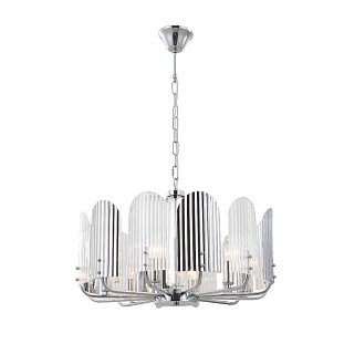 Люстра подвесная ILAMP DOLCE 15571-6 CR+MULT