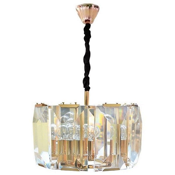 Люстра подвесная DELIGHT COLLECTION HARLOW CRYSTAL BRCH9030-8-G