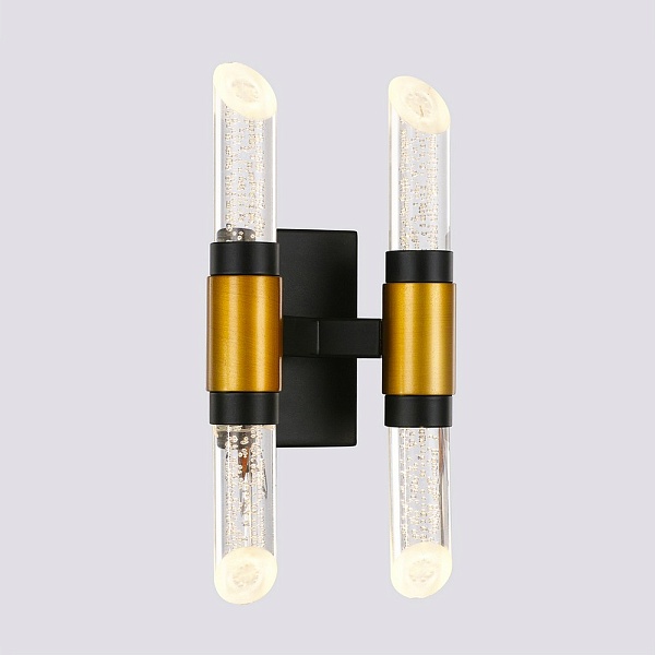 Бра DELIGHT COLLECTION MD18001040 MB18001040-4A black/gold