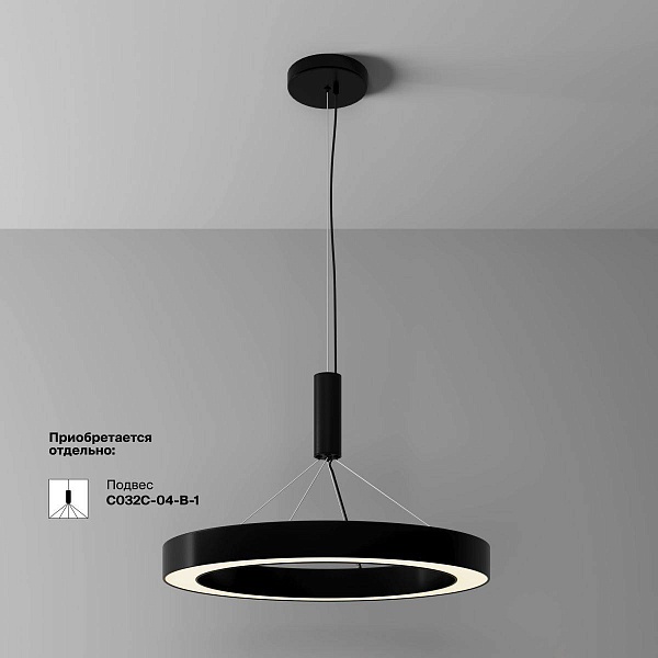 Светильник потолочный MAYTONI LUA C093CL-45W3K-B