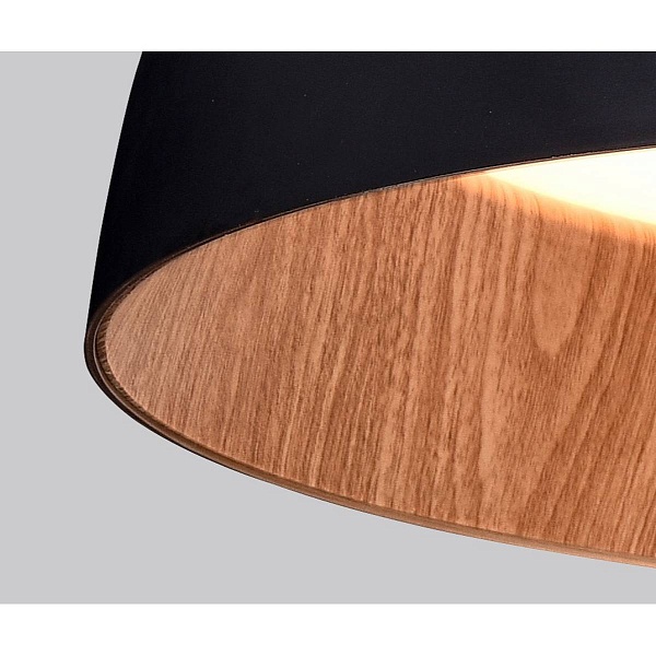 Светильник потолочный DELIGHT COLLECTION 20 C0207-500A black/wood