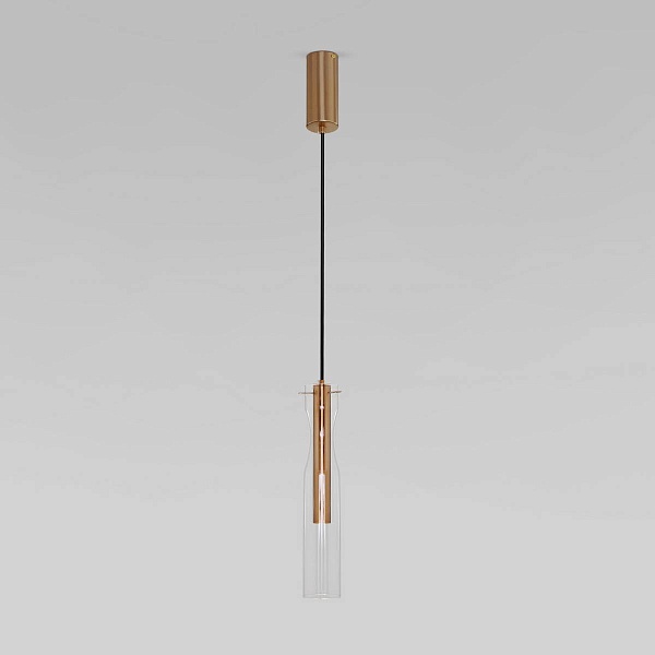 Подвес EUROSVET SWAN 50254/1 LED латунь